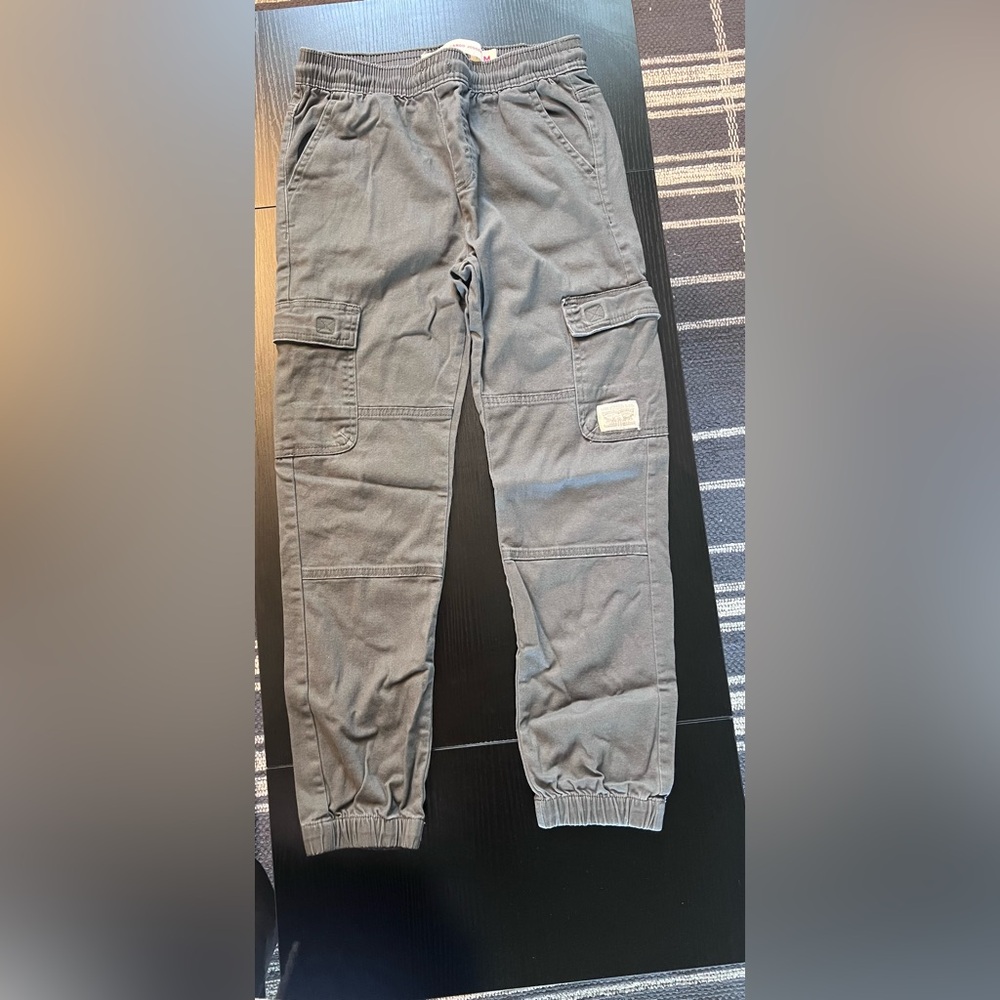 Levi's Charcoal Cargo Pants for Boys